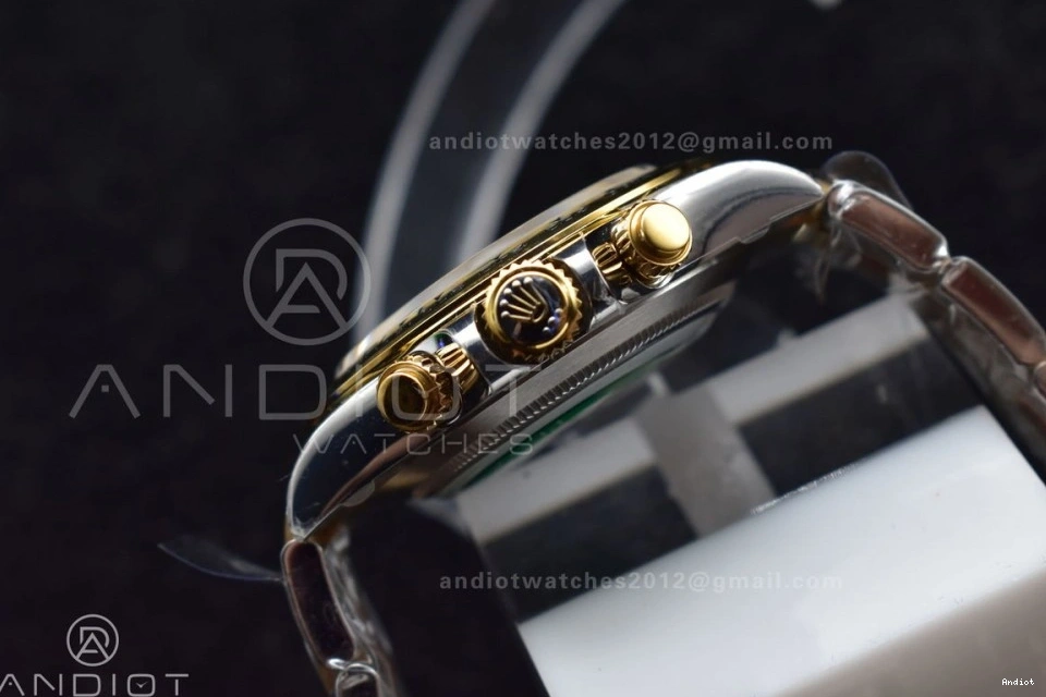 Best SA4130 and 1:1 904L Black Case Bracelet SS BTF Dial Edition 116503 Daytona 0428